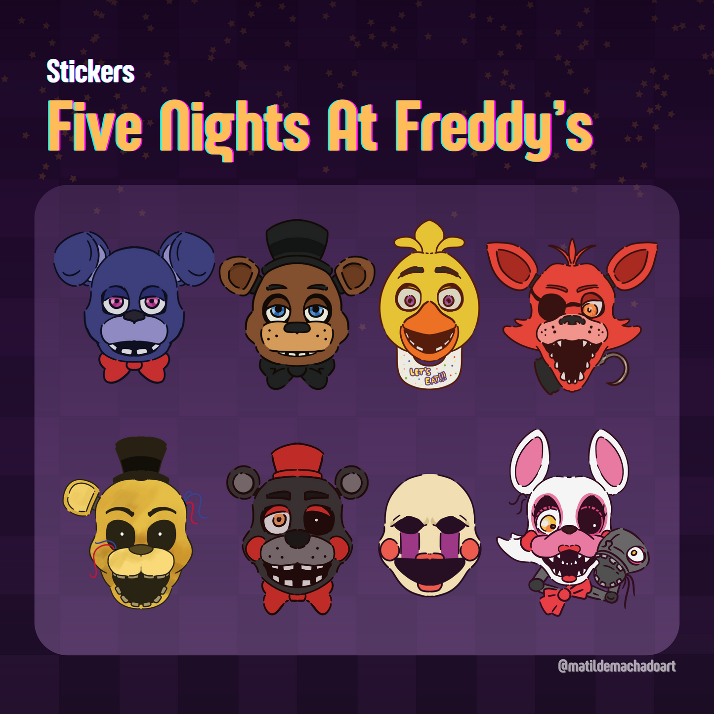 Fnaf Stickers