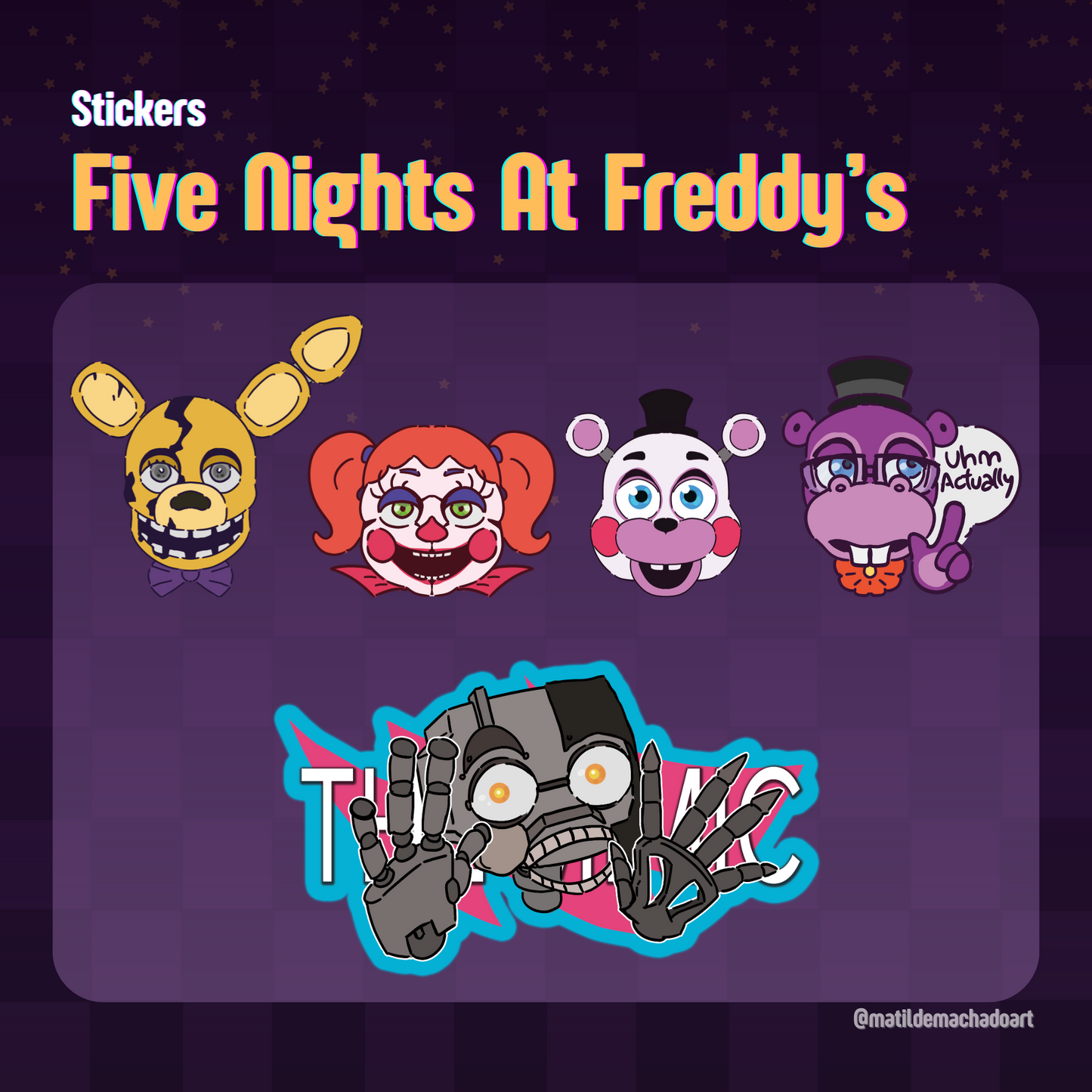 Fnaf Stickers