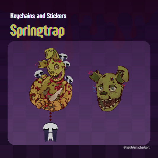 SpringTrap Keychains