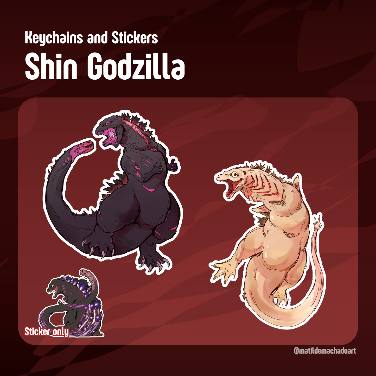 Shin Godzilla Charms