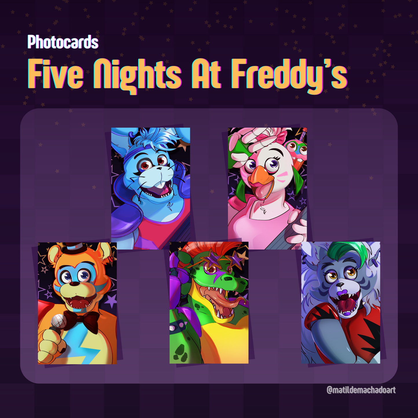 FNAF: SB Photocards